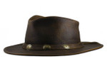 Leather Brimmed Big Hats