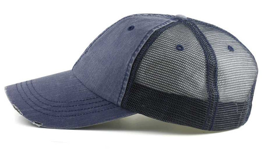 Vintage Low Profile Big Head Trucker Hats Left