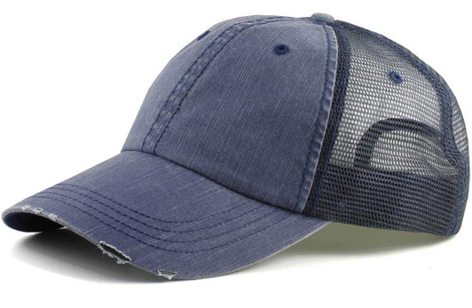 Low Profile Hats for Big Heads - Vintage Trucker