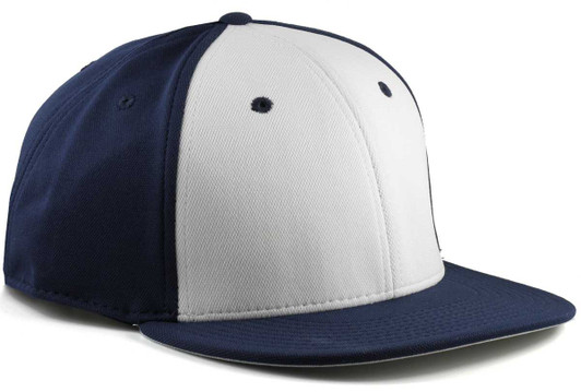 Sportflex XL/XXL Baseball Caps for Big Heads - Navy/White