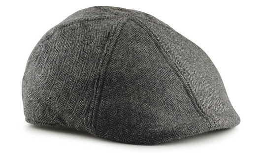 XL Beanie Made Oversized for Big Heads with Cuff in Black