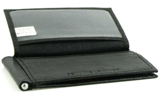 t fold wallet money clip id flap