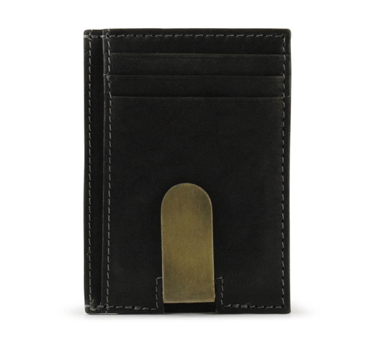 Front Pocket Money Clip Wallet