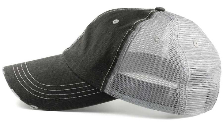 Vintage Low Profile Big Head Trucker Hats Left