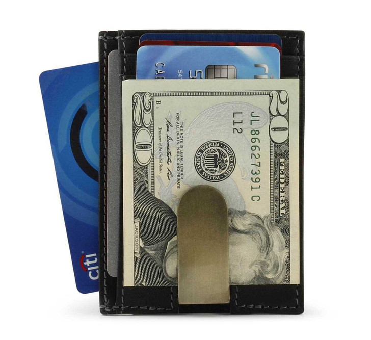 Buxton Front Pocket Money Clip Wallet
