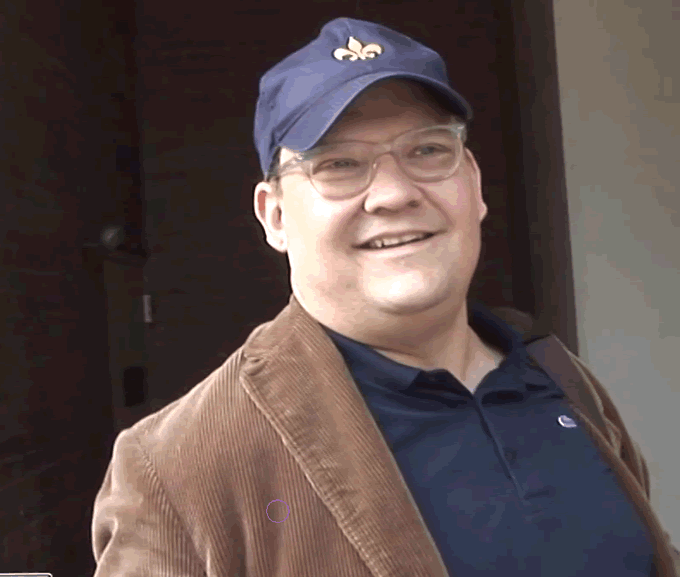 Andy Richter in Lamood Big Hats