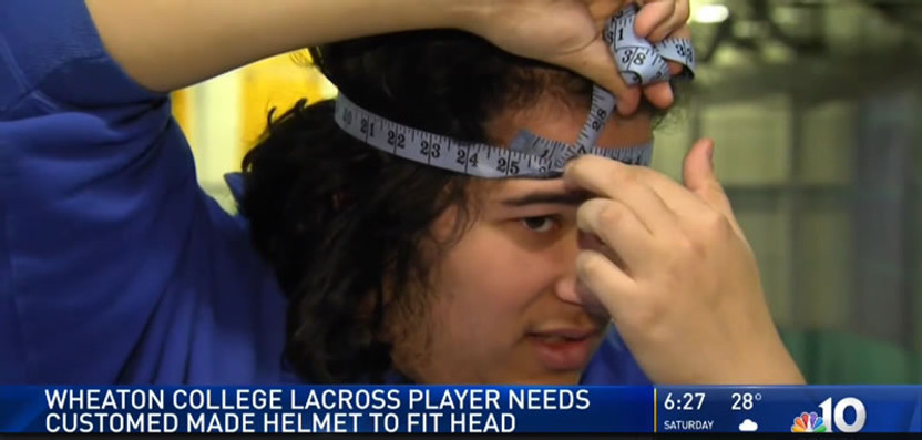 College Player Benched for Having a Big Head