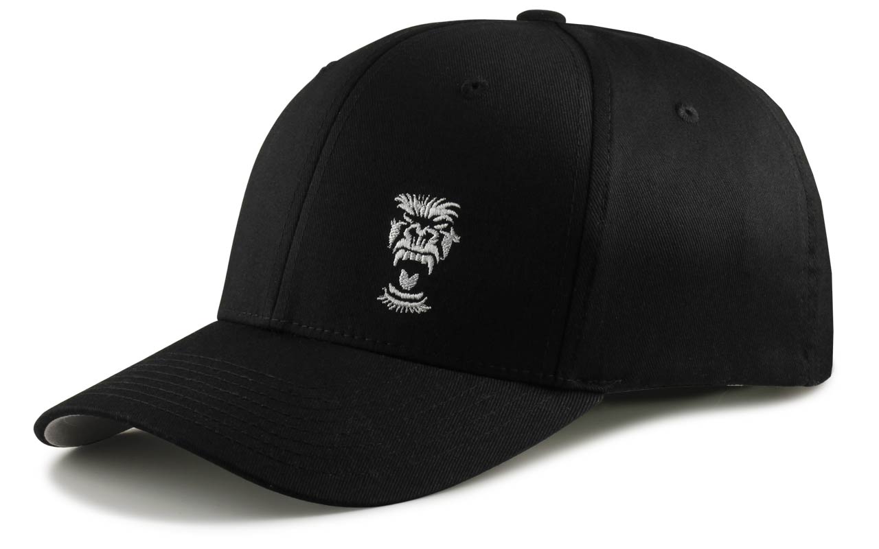 Angry Ape Cap for Large Heads - Black