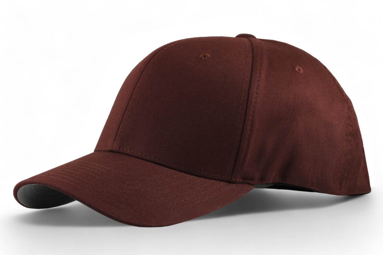 Flexfit Fitted Big Head Hats  - Maroon