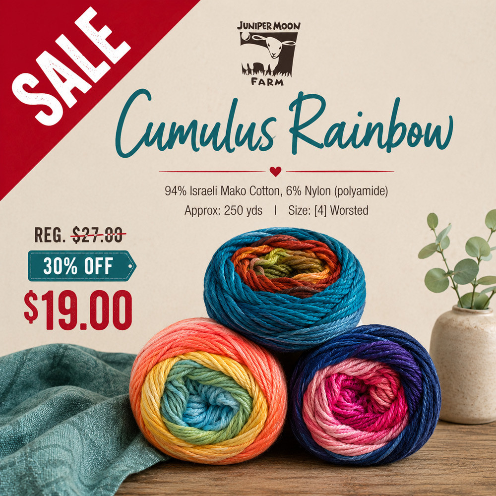 Juniper Moon Farm Cumulus Rainbow