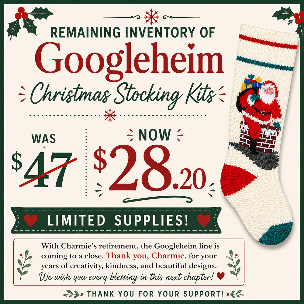 Googleheims  Christmas Stocking Kits