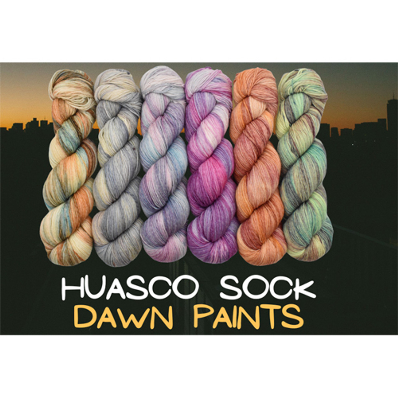 Araucania Huasco Sock Dawn Paints Araucania Huasco Sock Dawn Paints