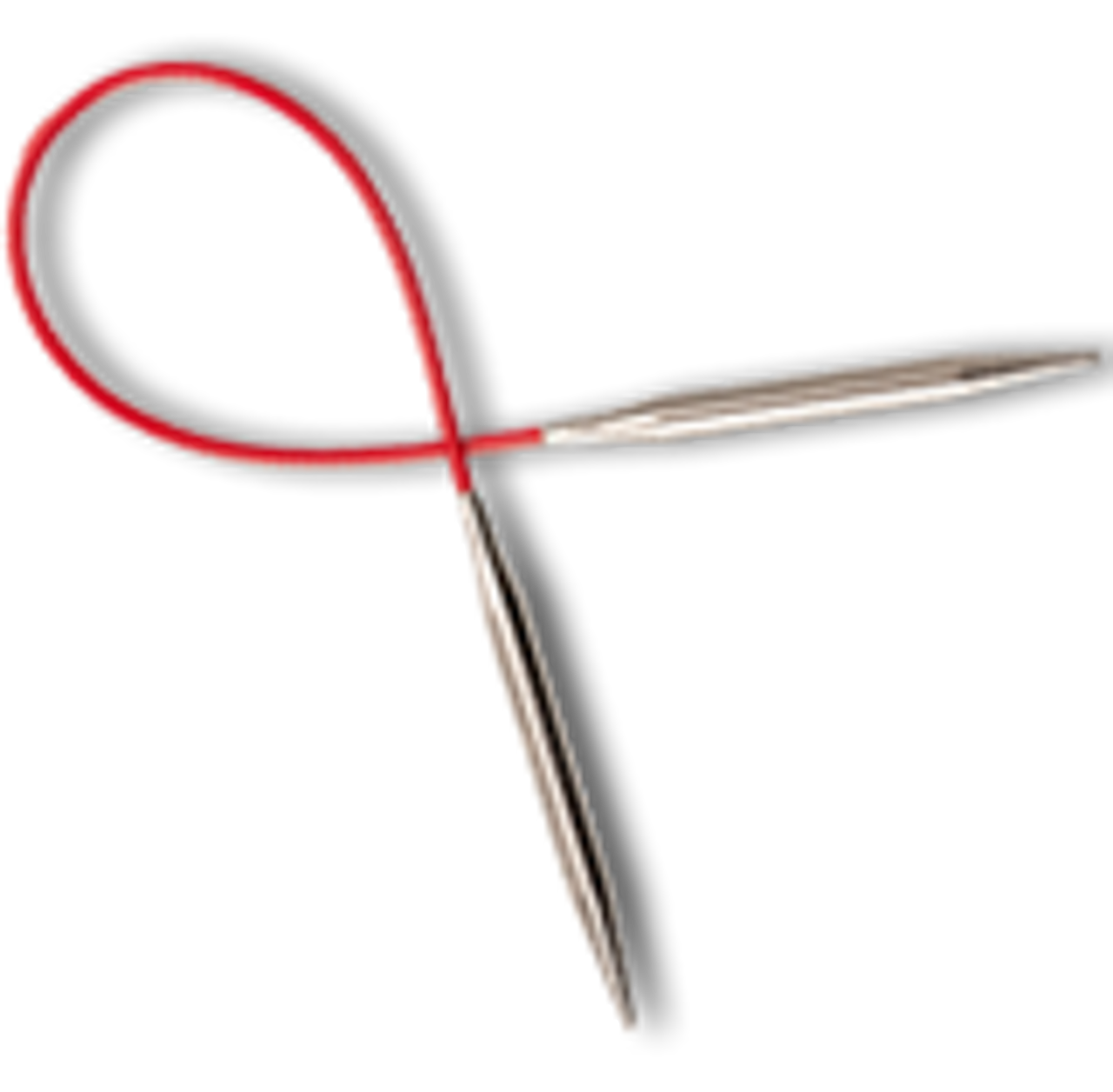 ChiaoGoo Red Lace Stainless Circular Knitting Needles 40-Size 8/5mm 