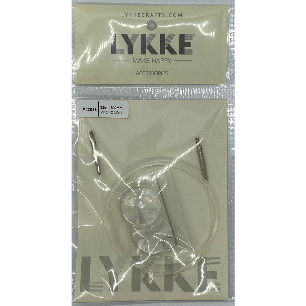 LYKKE Clear Swivel Cord for 3.5” Tips