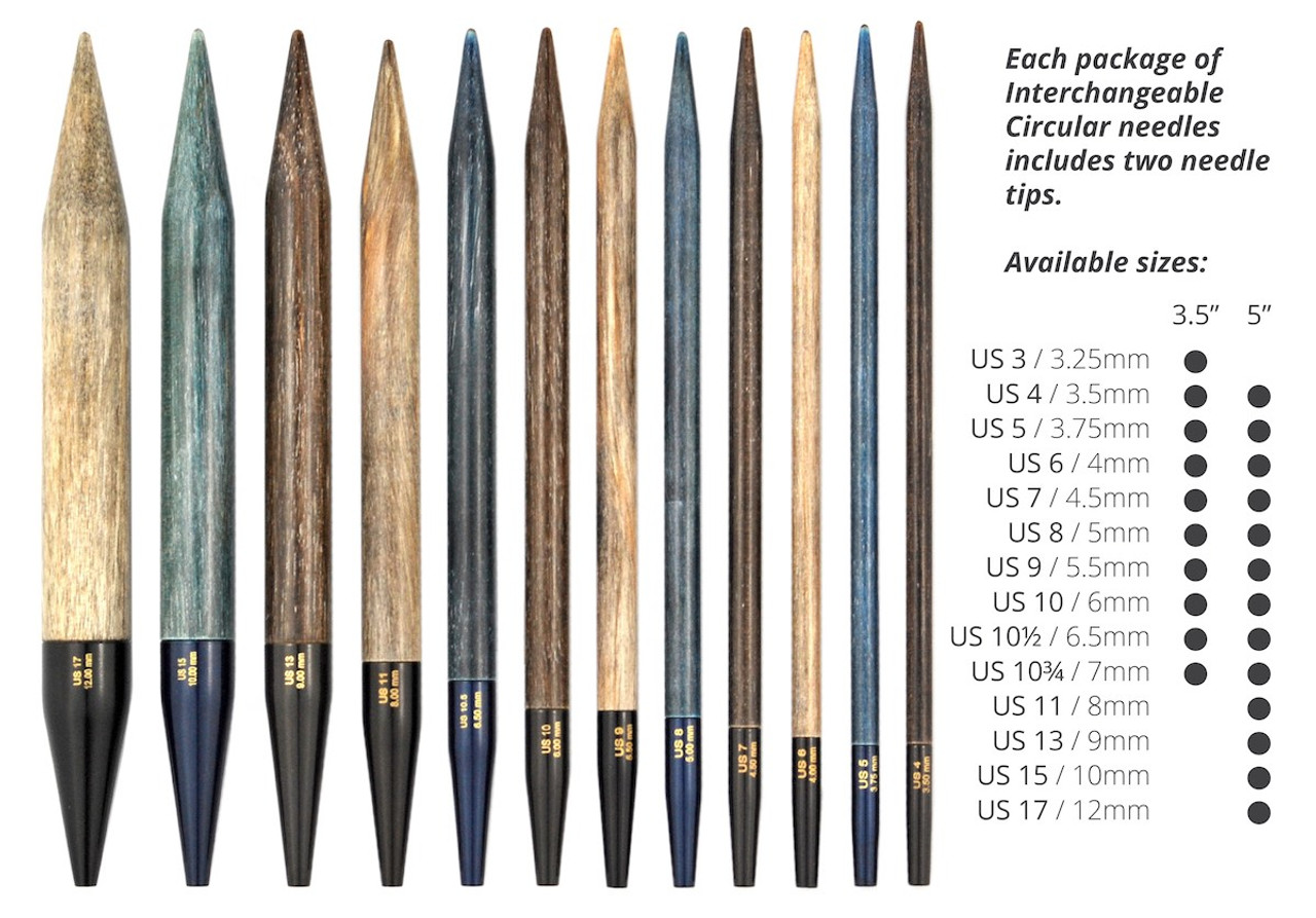 LYKKE  Driftwood Interchangeable Tips 5 – Firefly Fibers