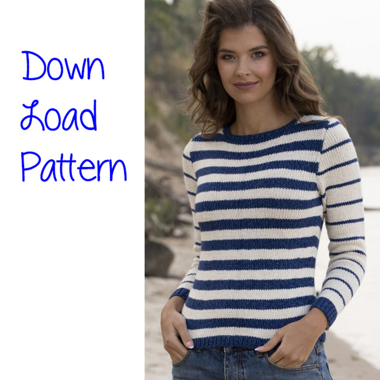 Crochet boat neck sweater on sale pattern