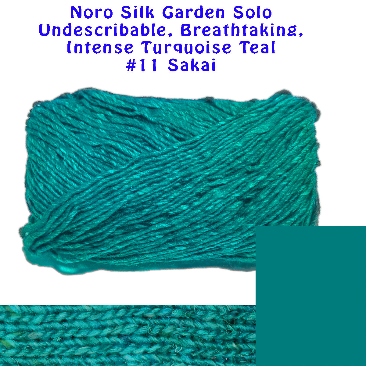 Sakai 11 in Noro Yarns Silk Garden Solo