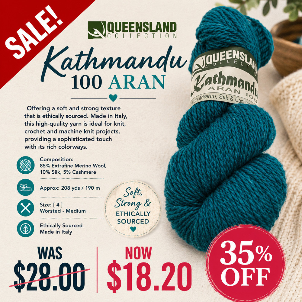 Queensland Collection Kathmandu Aran 100