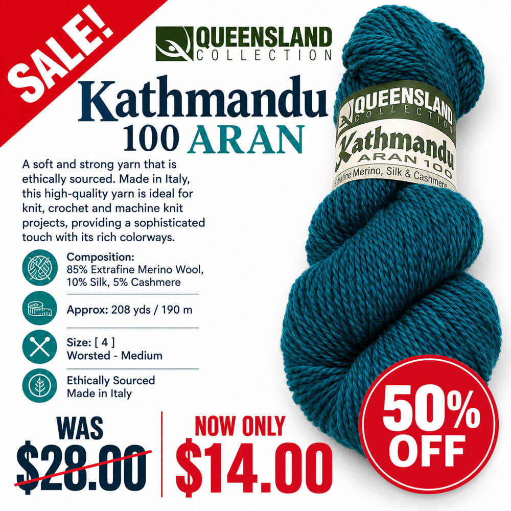 Queensland Collection Kathmandu Aran 100