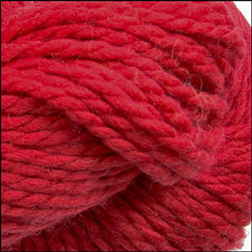 Closeup of Cascade Yarns - 128 Superwash - Really Red 809 Closeup of Cascade Yarns - 128 Superwash - Really Red 809
