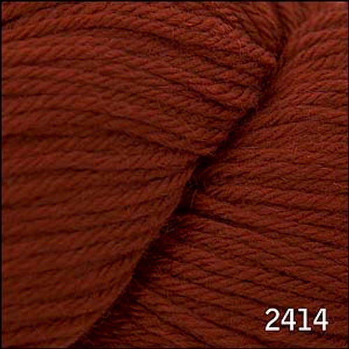 Closeup of Cascade 220 Yarn - 100% Peruvian Wool - Ginger 2414