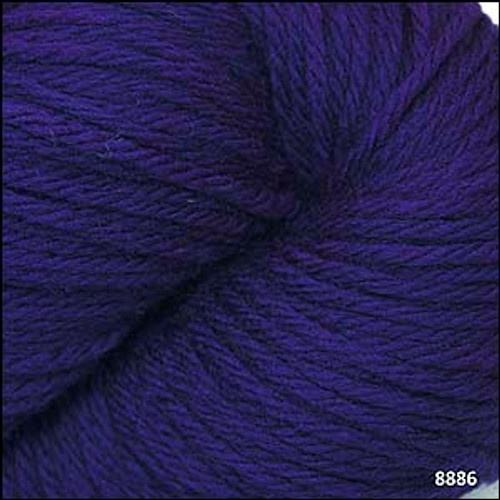 Closeup of Cascade Yarns - 220 Peruvian Wool - Italian Plum 8886