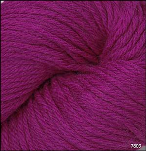 Closeup of Cascade Yarns - 220 Peruvian Wool - Magenta 7803