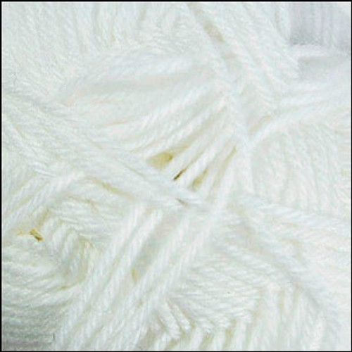 Closeup of Cascade Yarns - Cherub Aran - White 01