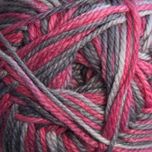 Closeup of Cascade Yarns - Cherub DK Multi - Fire & Smoke 517