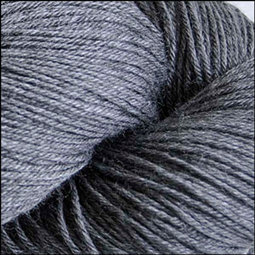 Closeup of Cascade Yarns - Heritage Silk - Charcoal 5631