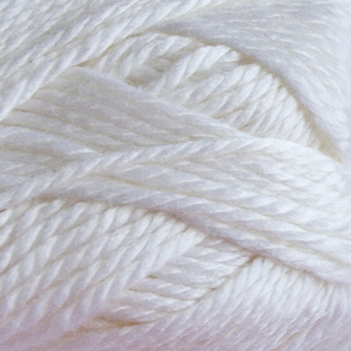 Closeup of Cascade Yarns - Pacific Chunky - White 02