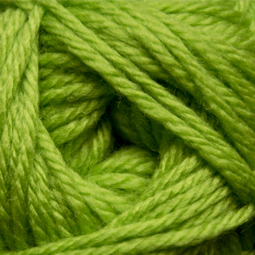 Closeup of Cascade Yarns - Pacific - Lime Green 95