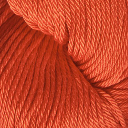Closeup of Cascade Yarns - Ultra Pima - Tangerine 3750