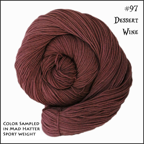 Frabjous Fibers: Wonderland Yarns - March Hare - Dessert Wine 97