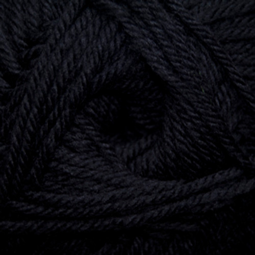 Closeup of Cascade Yarns - 220 Superwash Merino - Black 28