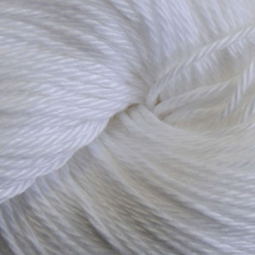 Closeup of Cascade Yarns - Ultra Pima Fine - White 3728