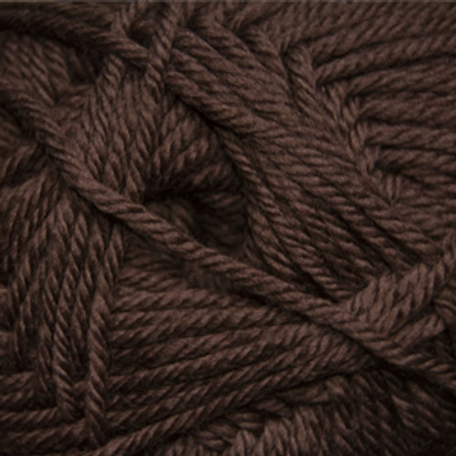 Closeup of Cascade Yarns - 220 Superwash Merino - Rich Brown 03