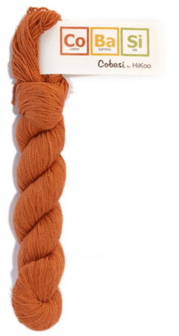 HiKoo CoBaSi Yarn - Pumpkin 69 - Cotton, Bamboo, Silk