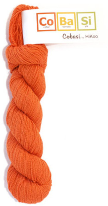 HiKoo CoBaSi Yarn - Carrot 70 - Cotton, Bamboo, Silk