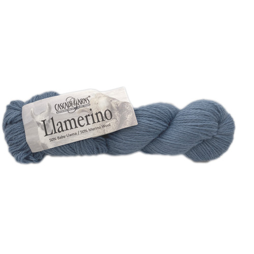 hank of Cascade Yarns - Llamerino - Blue Shadow 31
