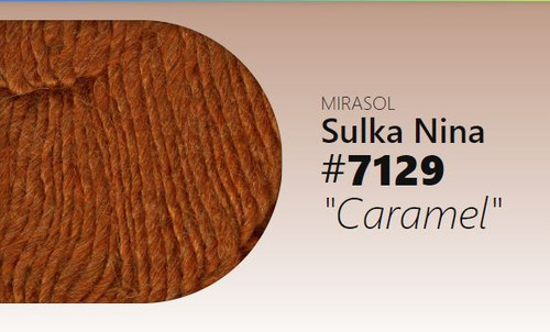 Mirasol Yarns - Sulka Nina - Caramel 7129