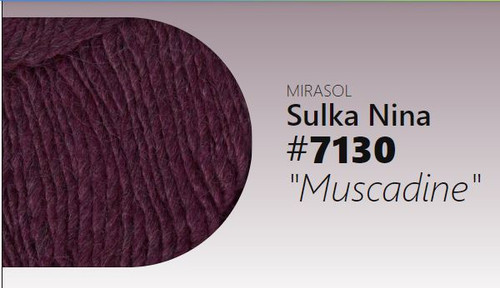 Mirasol Yarns - Sulka Nina - Muscadine 7130