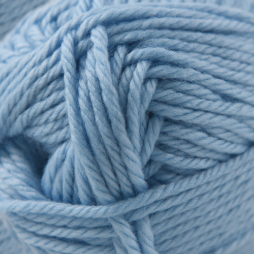 closeup of Cascade Yarns - Cherub Chunky - Blue Bell 0112