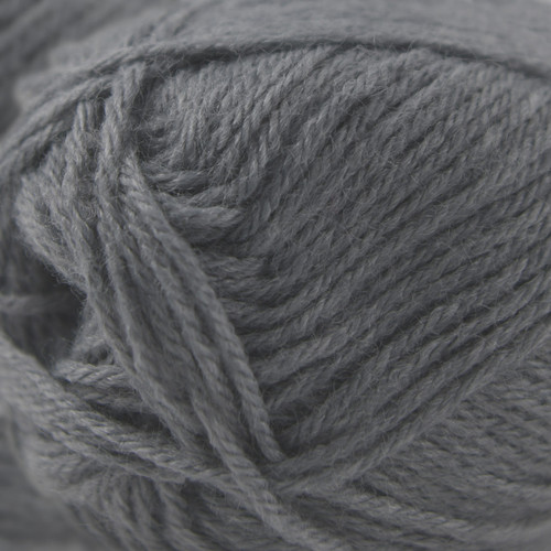 closeup of Cascade Yarns - Cherub DK - Silver Heather 113