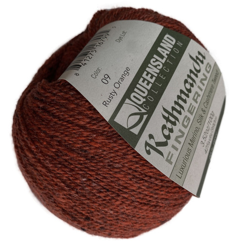 ball of Queensland Collection - Kathmandu Fingering - Rusty Orange 09