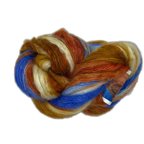 hank of Artyarns Mohair Ombre (kid mohair & silk) in colorway The Wave