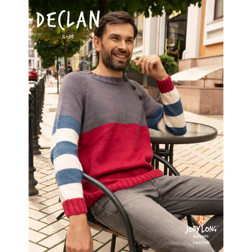 Jody Long Alpamayo Declan Men's Sweater Pattern