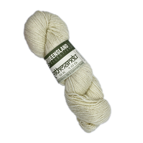 hank of yarn of Queensland Collection Yarn Kathmandu DK 100 - Natural 31