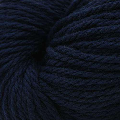 Manufacturer's closeup of Cascade Yarns 220 Superwash Grande in color Navy 854