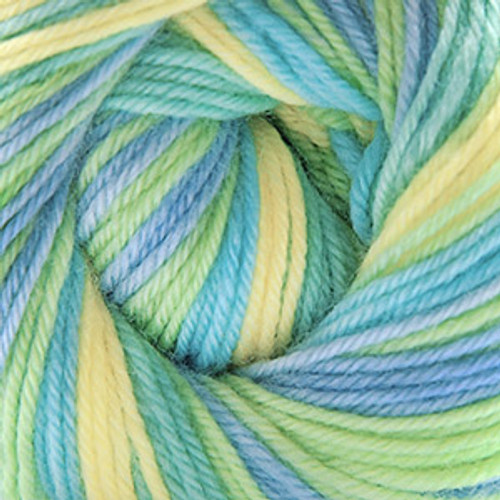 yarn closeup of Cascade Yarns Heritage Prints - Prism Stripe 116